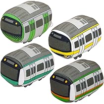 鉄道　グッズ　非売品　限定品 Amazon | 鉄道グッズ ぬいぐるみ トレだま JR 4個セット (E235系